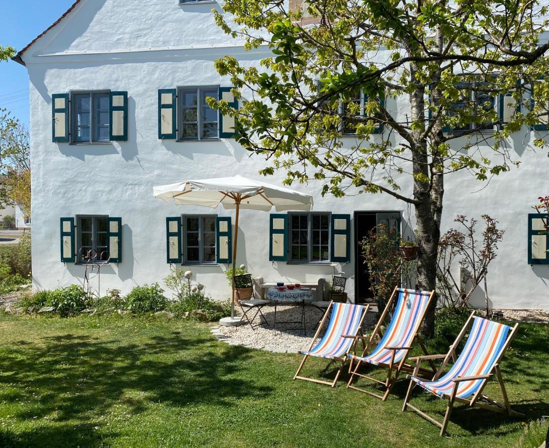 Benefizium Denklingen - Anno 1713 Apartment Luaran gambar