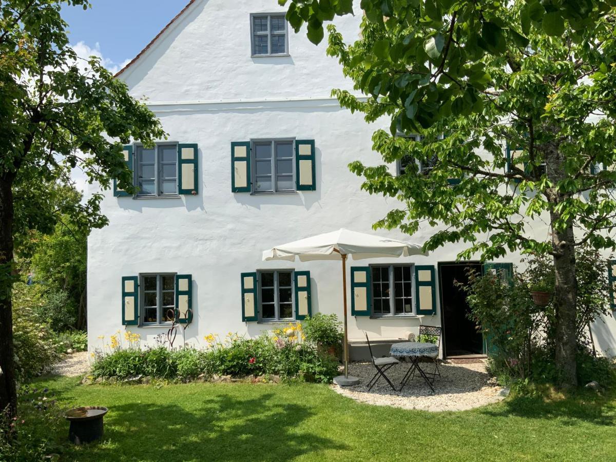 Benefizium Denklingen - Anno 1713 Apartment Luaran gambar