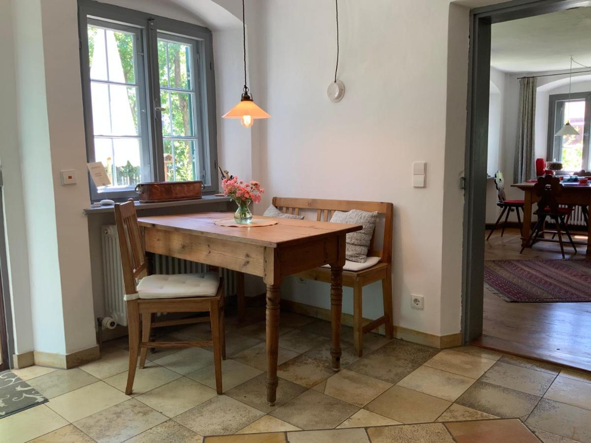 Benefizium Denklingen - Anno 1713 Apartment Luaran gambar