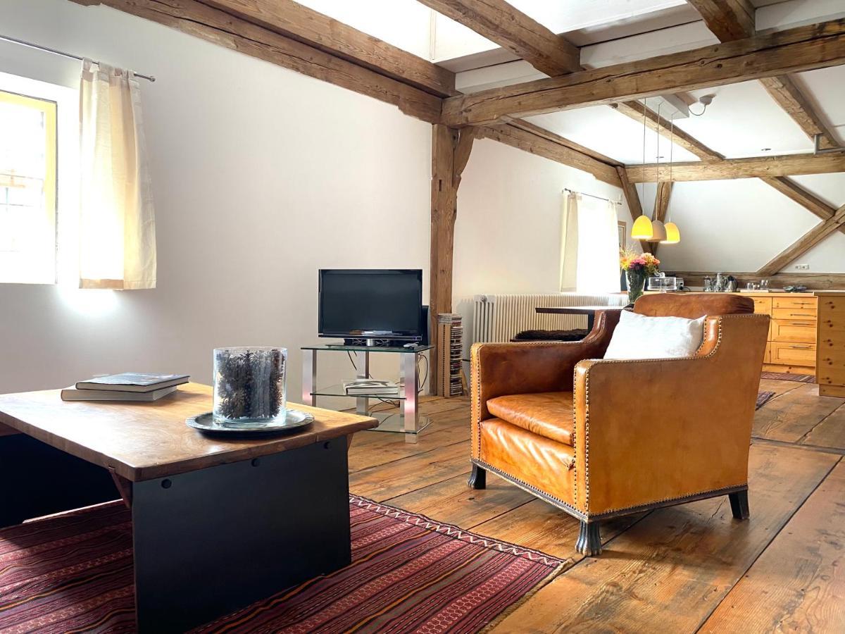 Benefizium Denklingen - Anno 1713 Apartment Luaran gambar