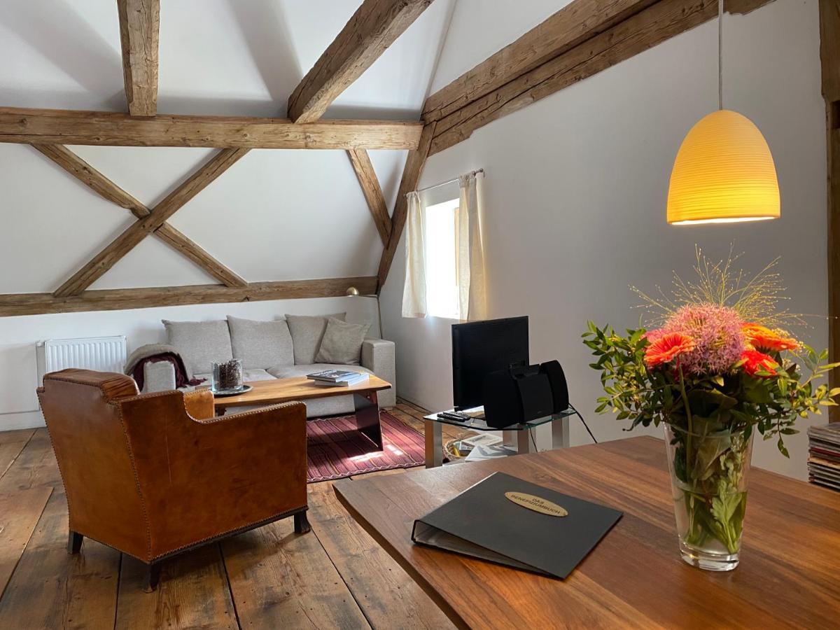 Benefizium Denklingen - Anno 1713 Apartment Luaran gambar