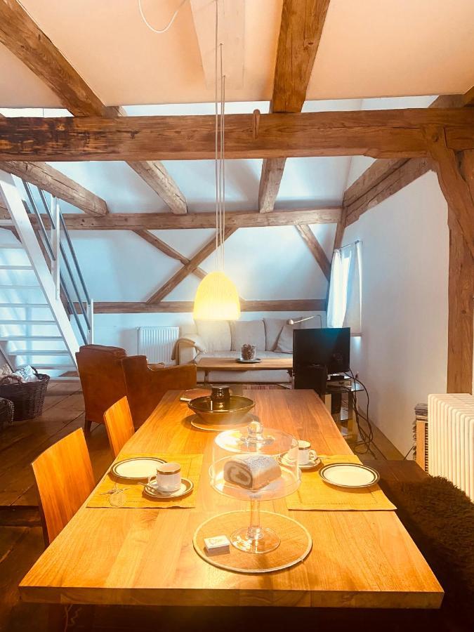 Benefizium Denklingen - Anno 1713 Apartment Luaran gambar