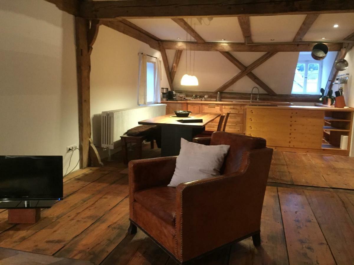 Benefizium Denklingen - Anno 1713 Apartment Luaran gambar